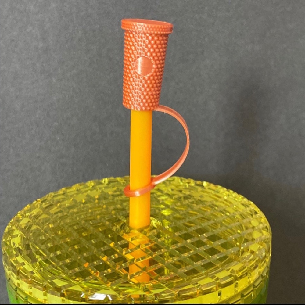 Straw Topper - Silk Copper - Picture 1 of 2